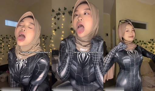 Bokep Sheii Anathema Jilbab Kostum Spiderwoman Black