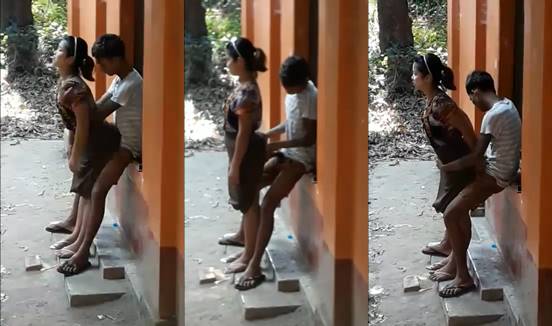 Bokep Mesum Muda Mudi Belakang Rumahnya