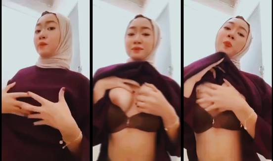 Bokep hijab terbaru remasin payudara kenyal