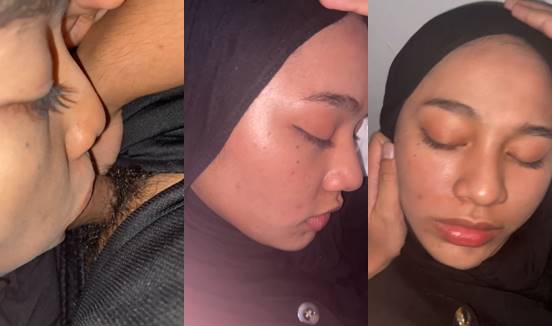 Bokep hijab susu besar malay mendesah enak